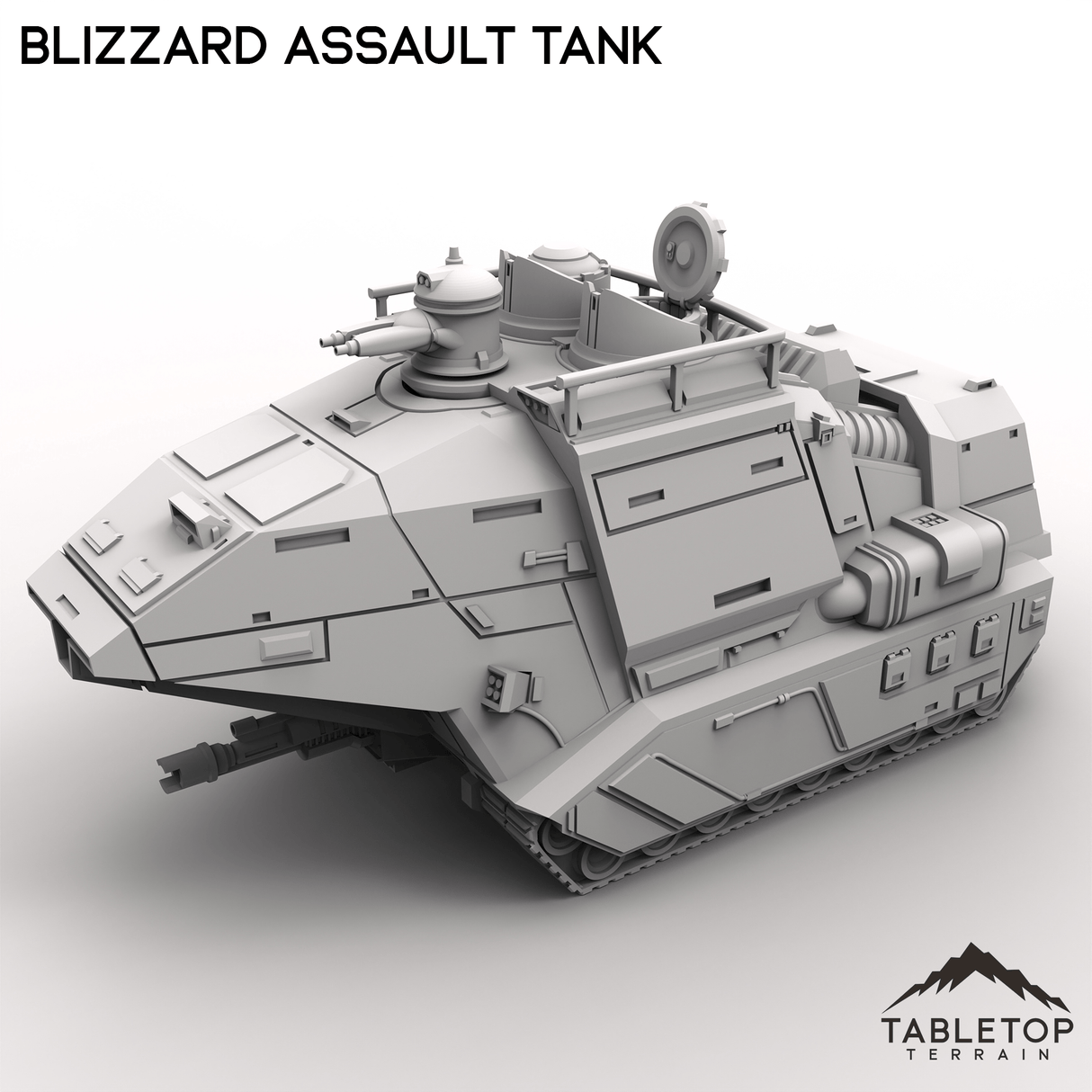 Tabletop Terrain Vehicle Blizzard Assault Tank