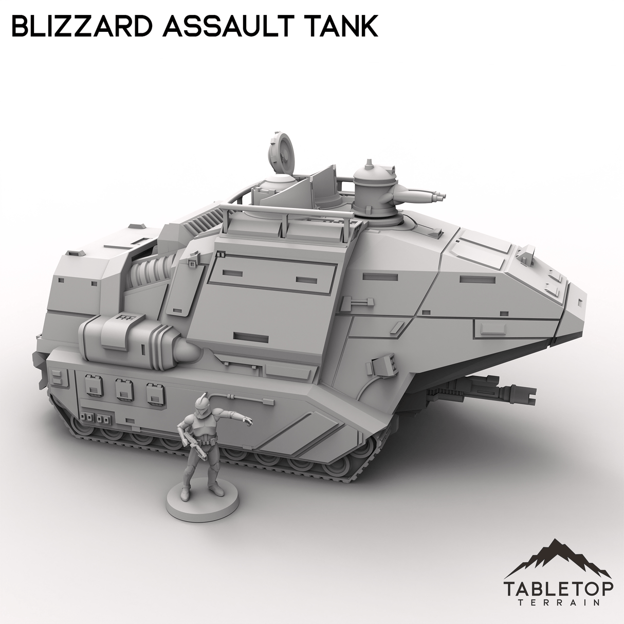 Tabletop Terrain Vehicle Blizzard Assault Tank