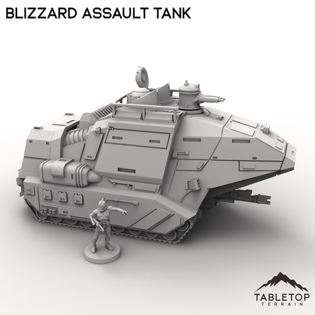 Tabletop Terrain Vehicle Blizzard Assault Tank