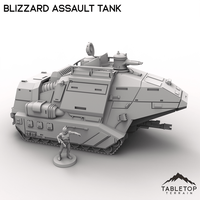 Tabletop Terrain Vehicle Blizzard Assault Tank