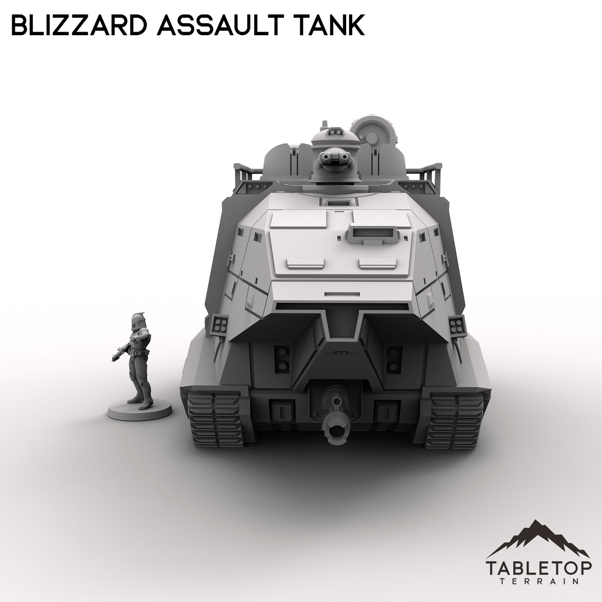 Tabletop Terrain Vehicle Blizzard Assault Tank