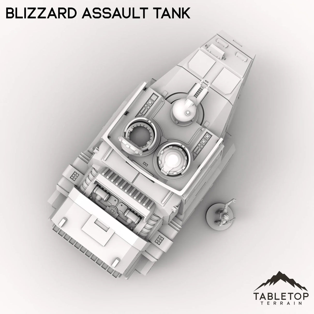 Tabletop Terrain Vehicle Blizzard Assault Tank