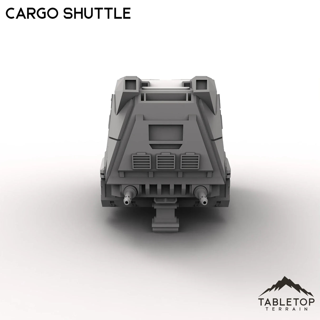Tabletop Terrain Vehicle Cargo Shuttle - To'ka Station