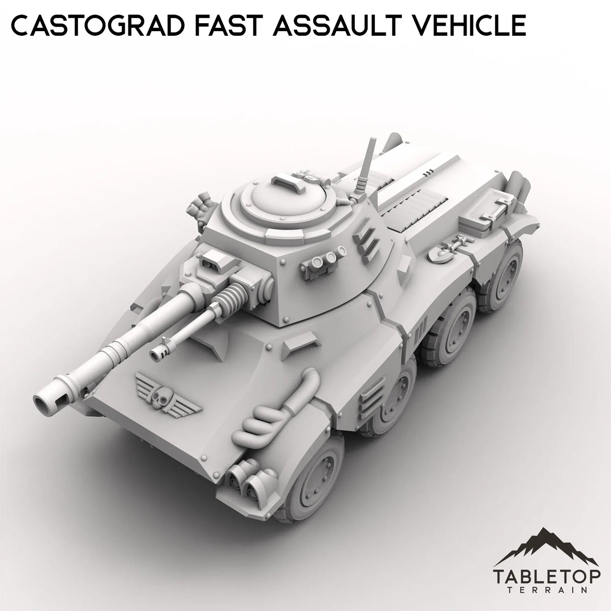 Tabletop Terrain Vehicle Castograd Fast Assault Vehicle