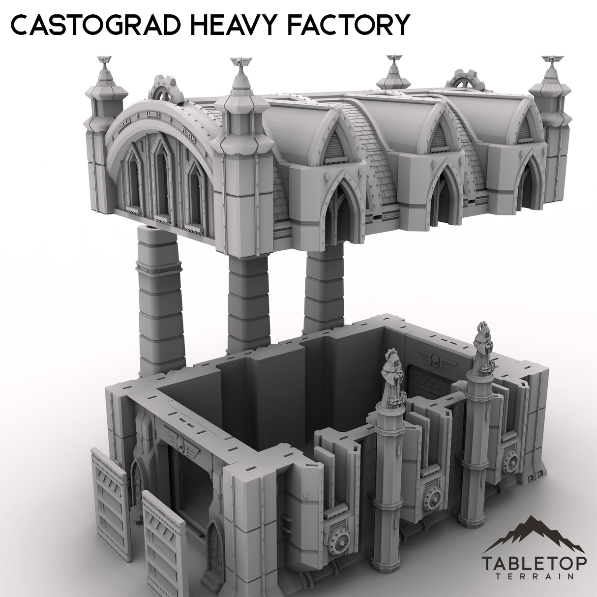 Tabletop Terrain Vehicle Castograd Heavy Factory