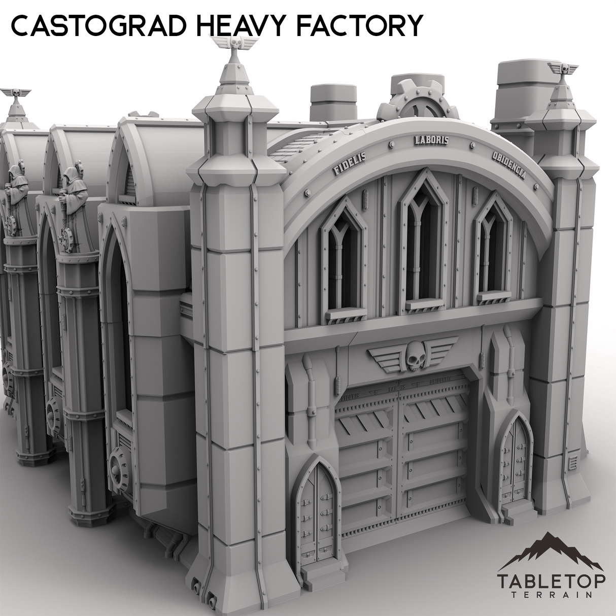 Tabletop Terrain Vehicle Castograd Heavy Factory