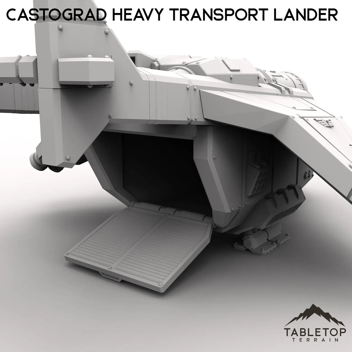 Tabletop Terrain Vehicle Castograd Heavy Transport Lander
