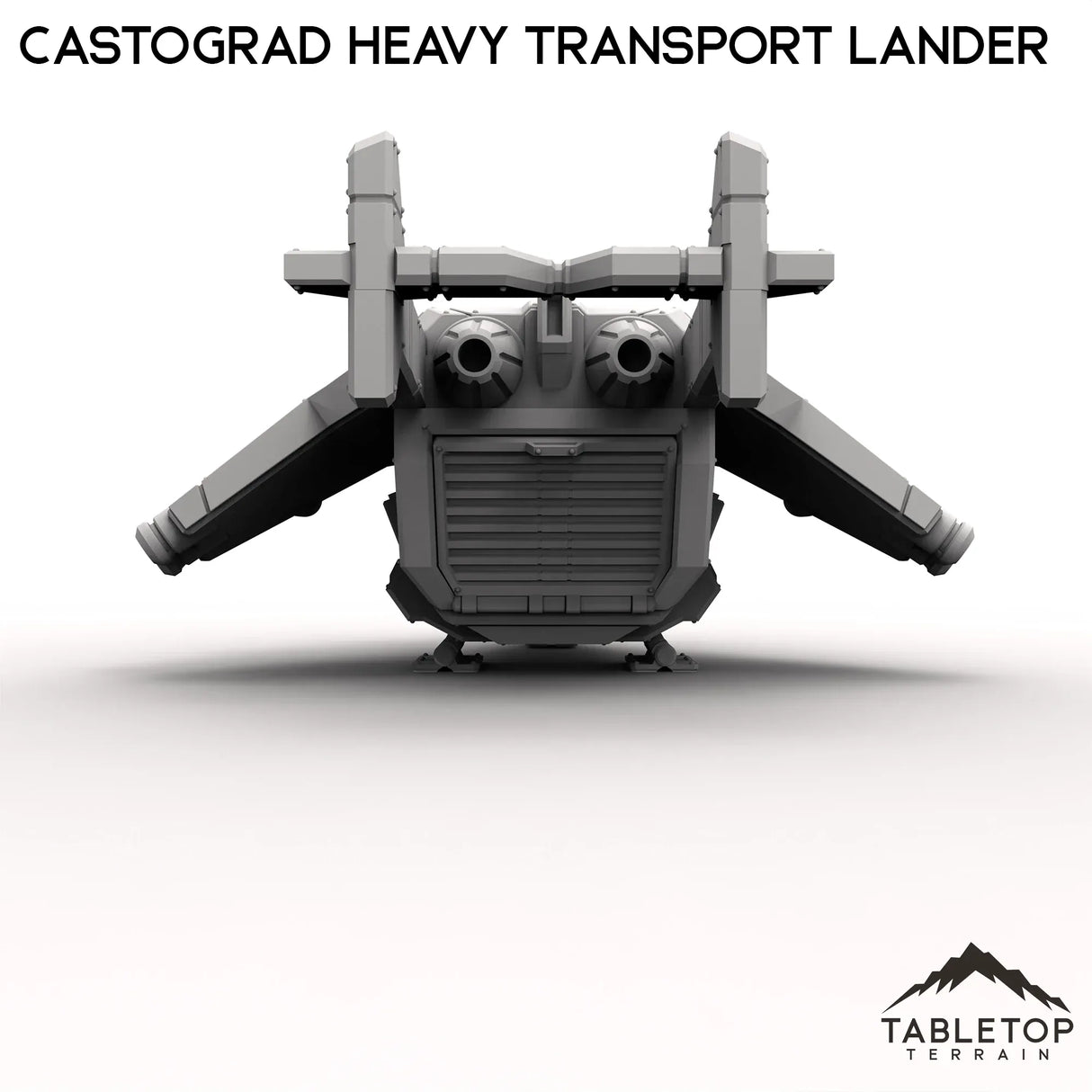 Tabletop Terrain Vehicle Castograd Heavy Transport Lander