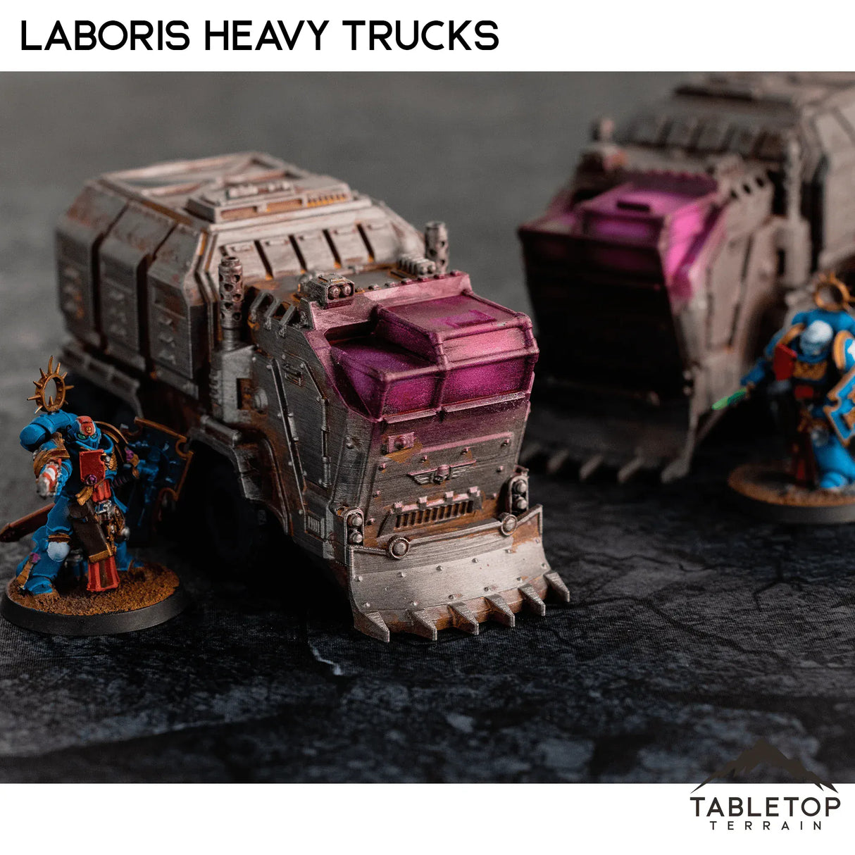 Tabletop Terrain Vehicle Castograd Laboris Heavy Trucks
