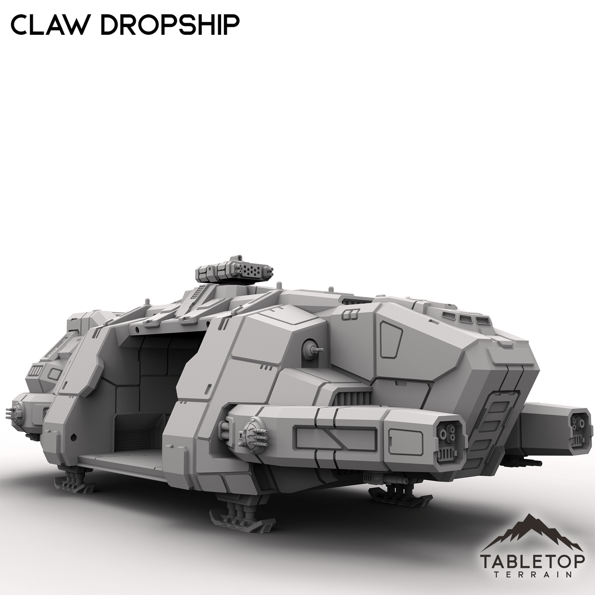 Tabletop Terrain Vehicle Claw Dropship
