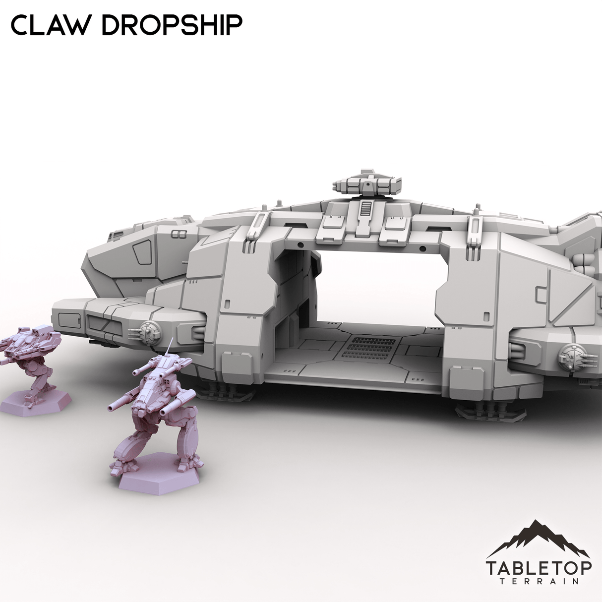 Tabletop Terrain Vehicle Claw Dropship