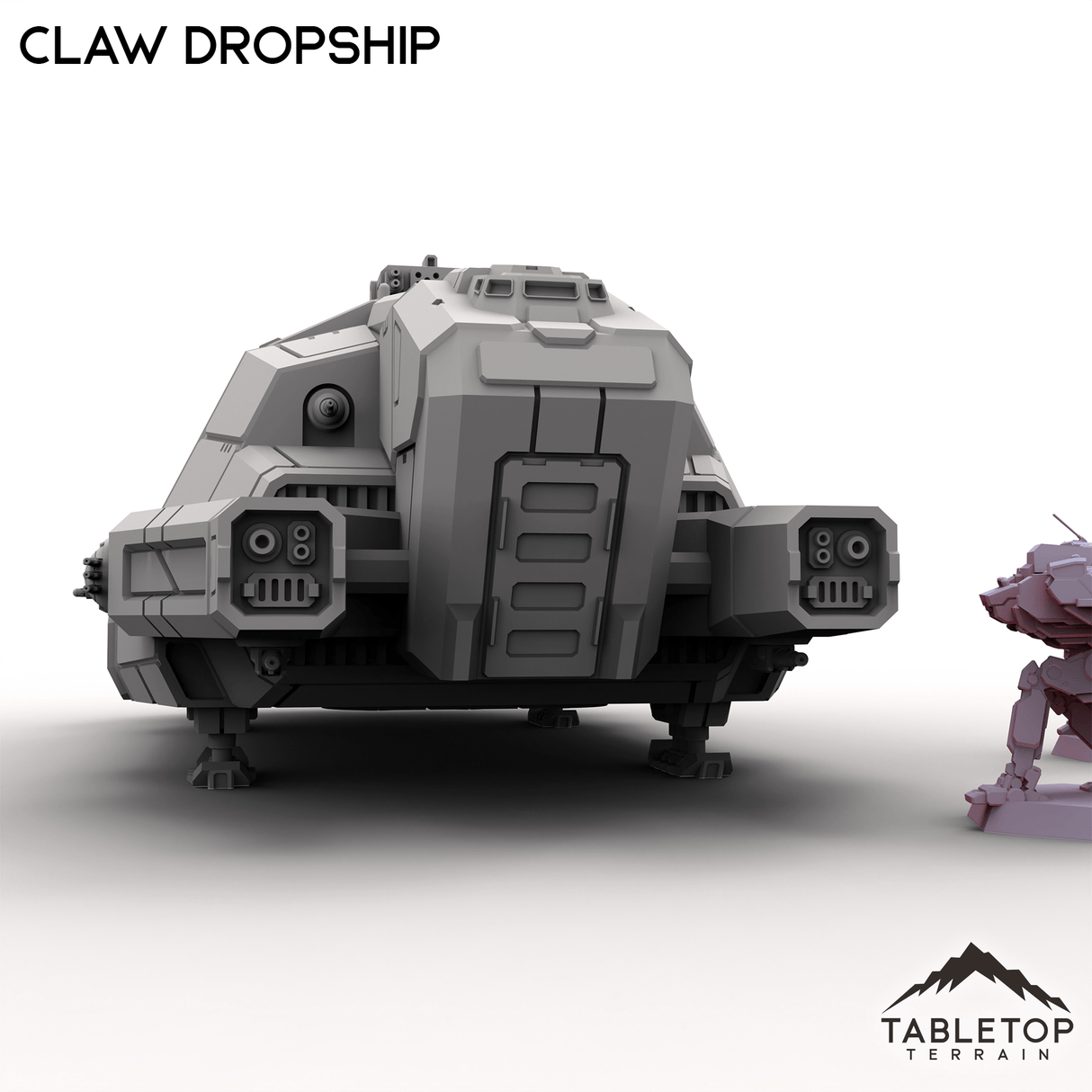 Tabletop Terrain Vehicle Claw Dropship