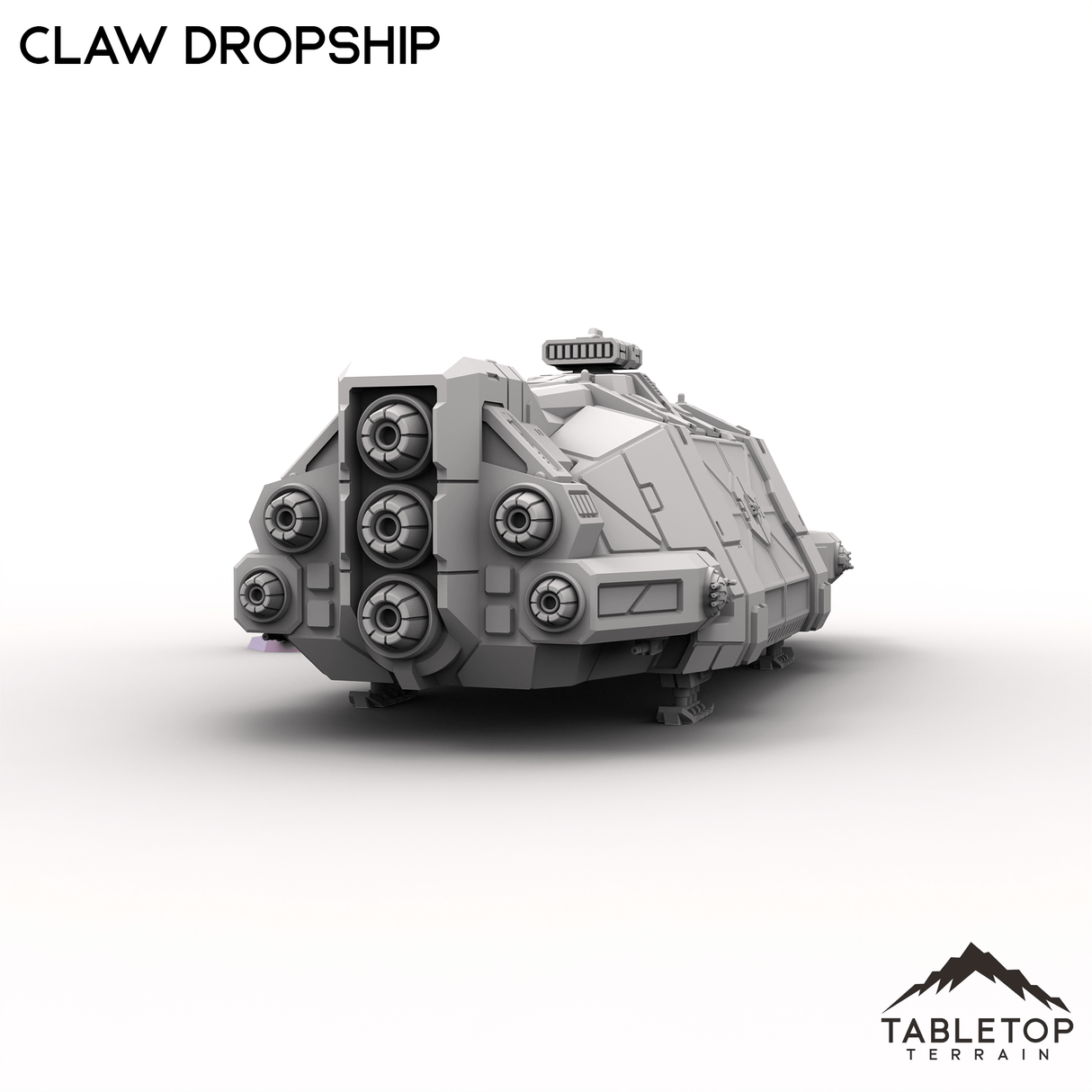 Tabletop Terrain Vehicle Claw Dropship