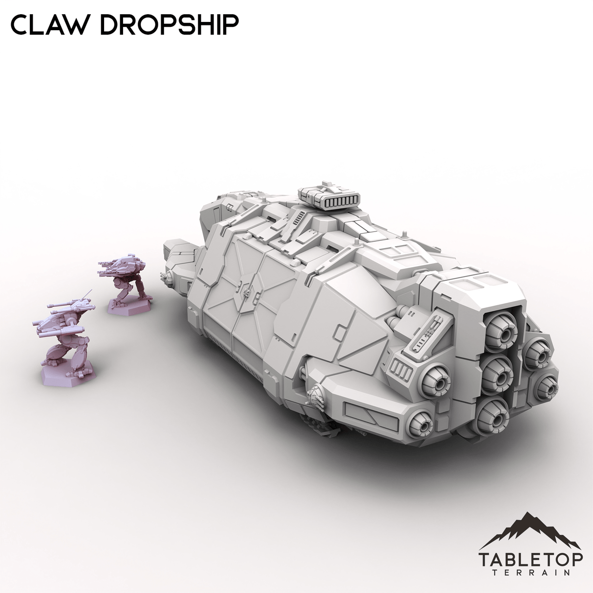 Tabletop Terrain Vehicle Claw Dropship