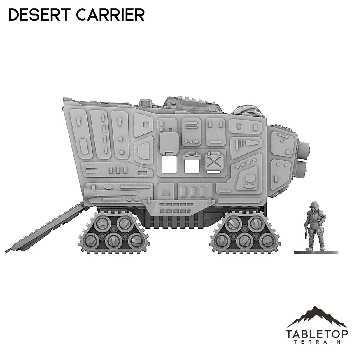 Tabletop Terrain Vehicle Desert Carrier