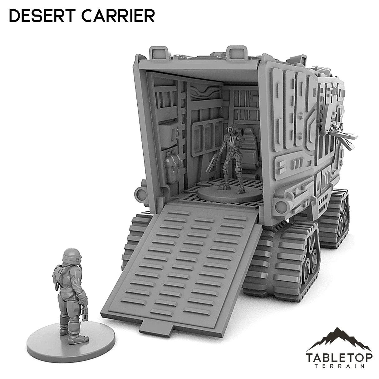 Tabletop Terrain Vehicle Desert Carrier