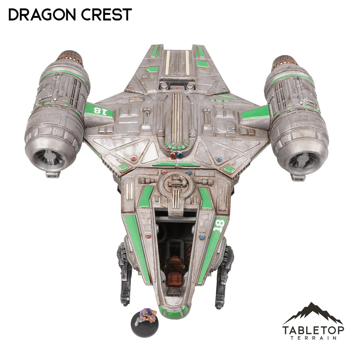 Tabletop Terrain Vehicle Dragon Crest