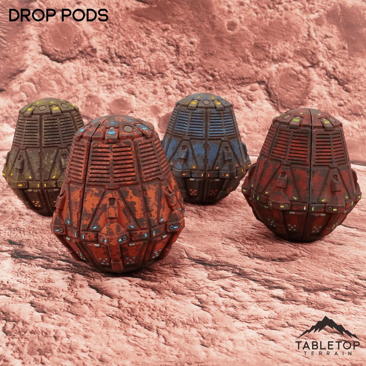 Tabletop Terrain Vehicle Drop Pods