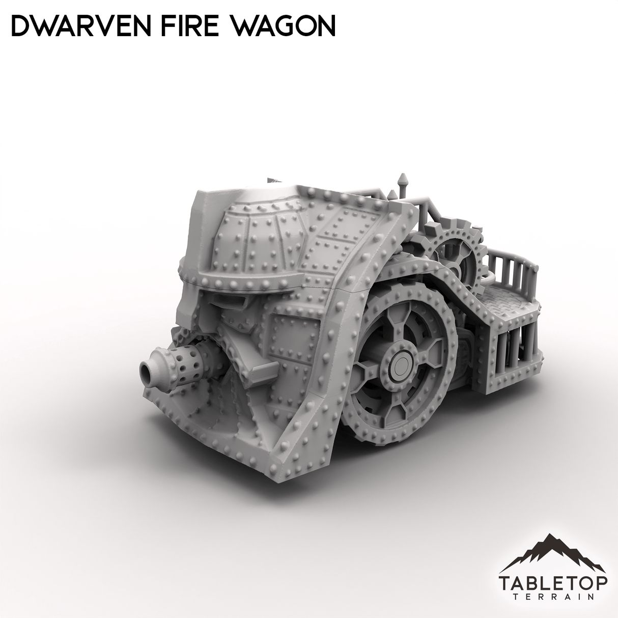 Tabletop Terrain Vehicle Dwarven Fire Wagon