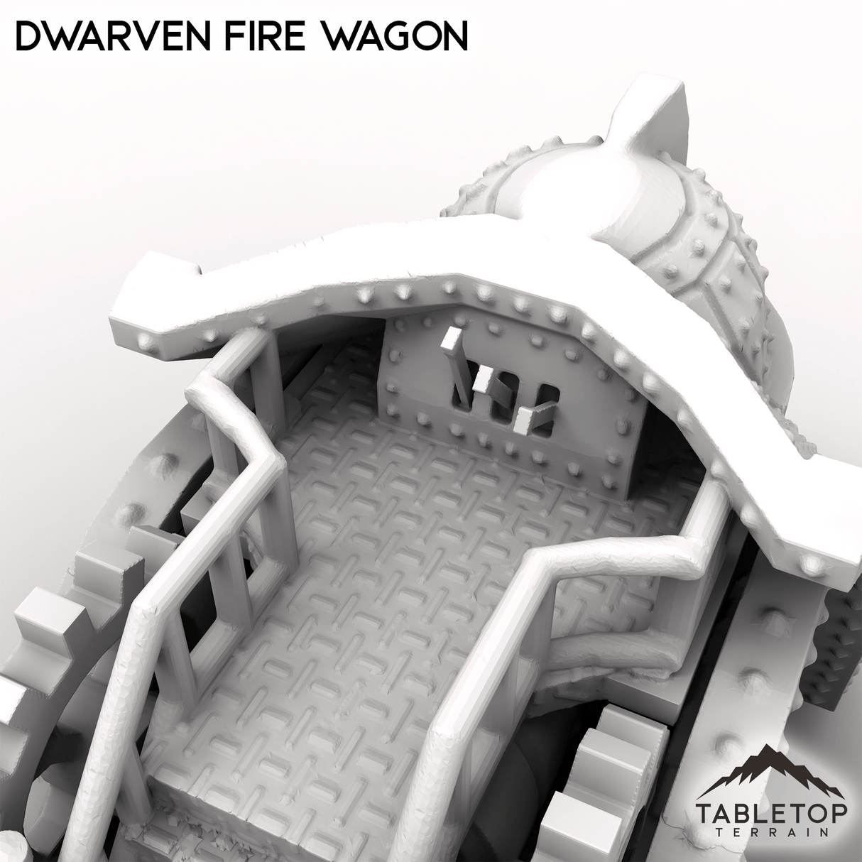 Tabletop Terrain Vehicle Dwarven Fire Wagon