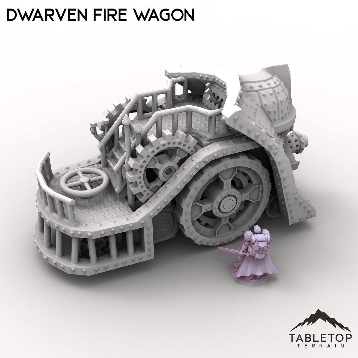 Tabletop Terrain Vehicle Dwarven Fire Wagon