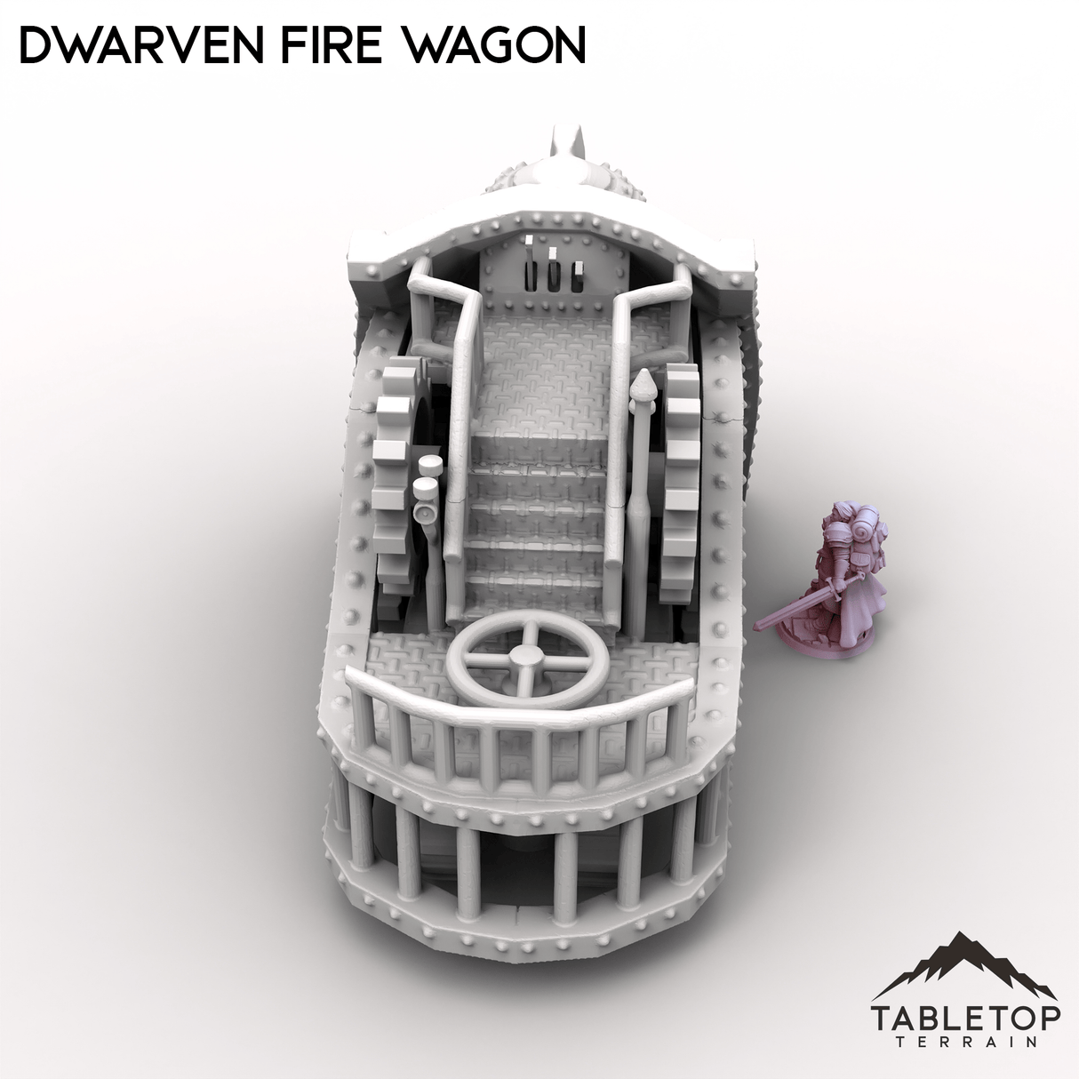 Tabletop Terrain Vehicle Dwarven Fire Wagon