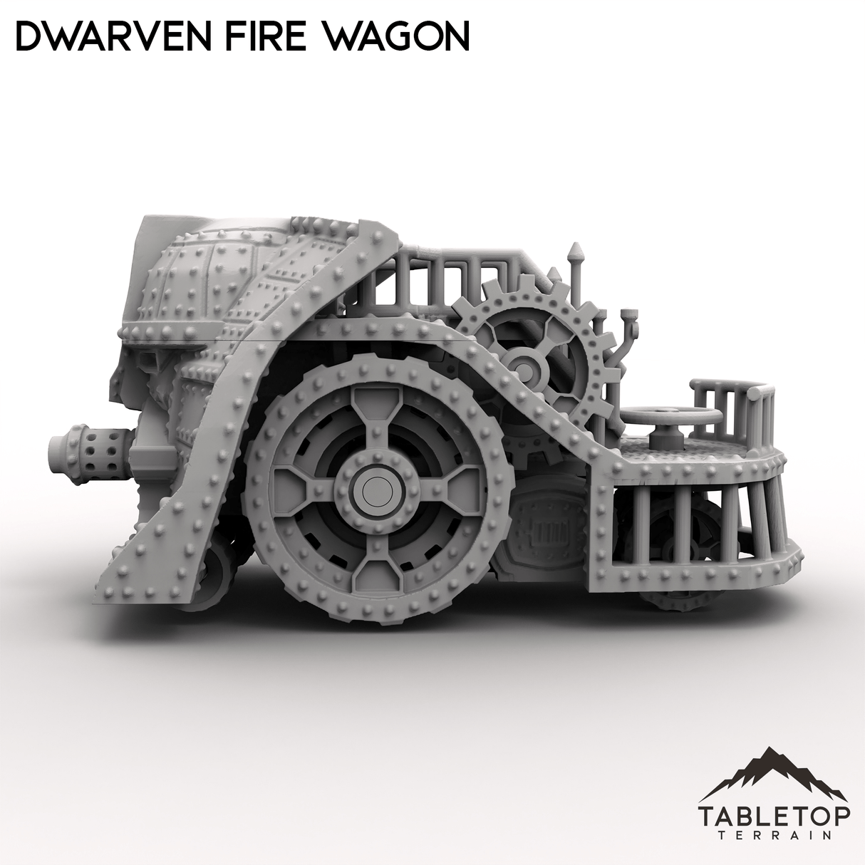 Tabletop Terrain Vehicle Dwarven Fire Wagon