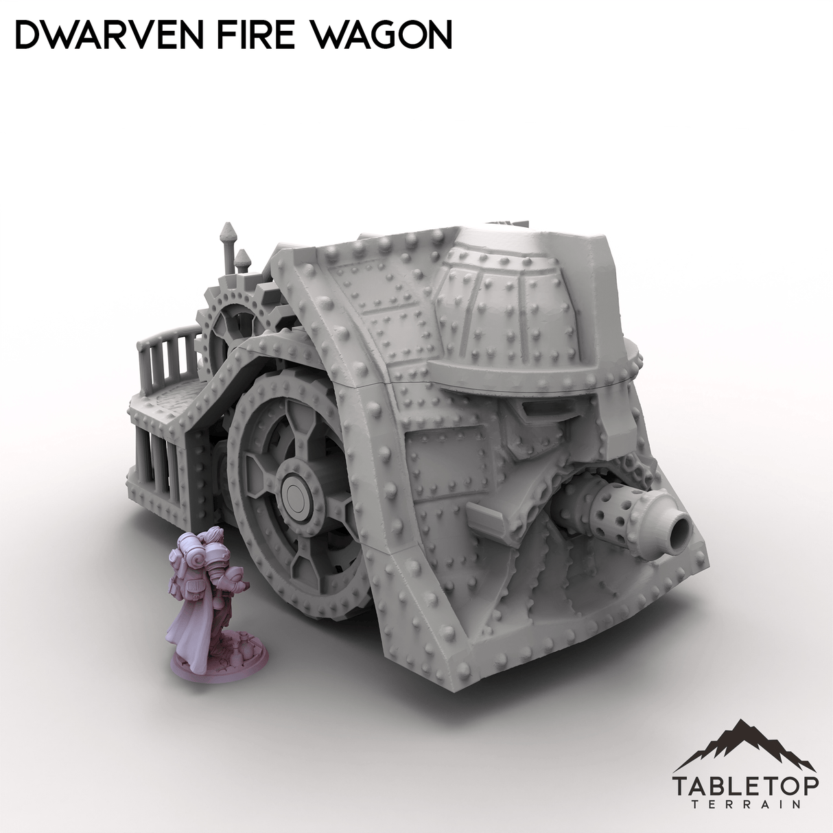 Tabletop Terrain Vehicle Dwarven Fire Wagon