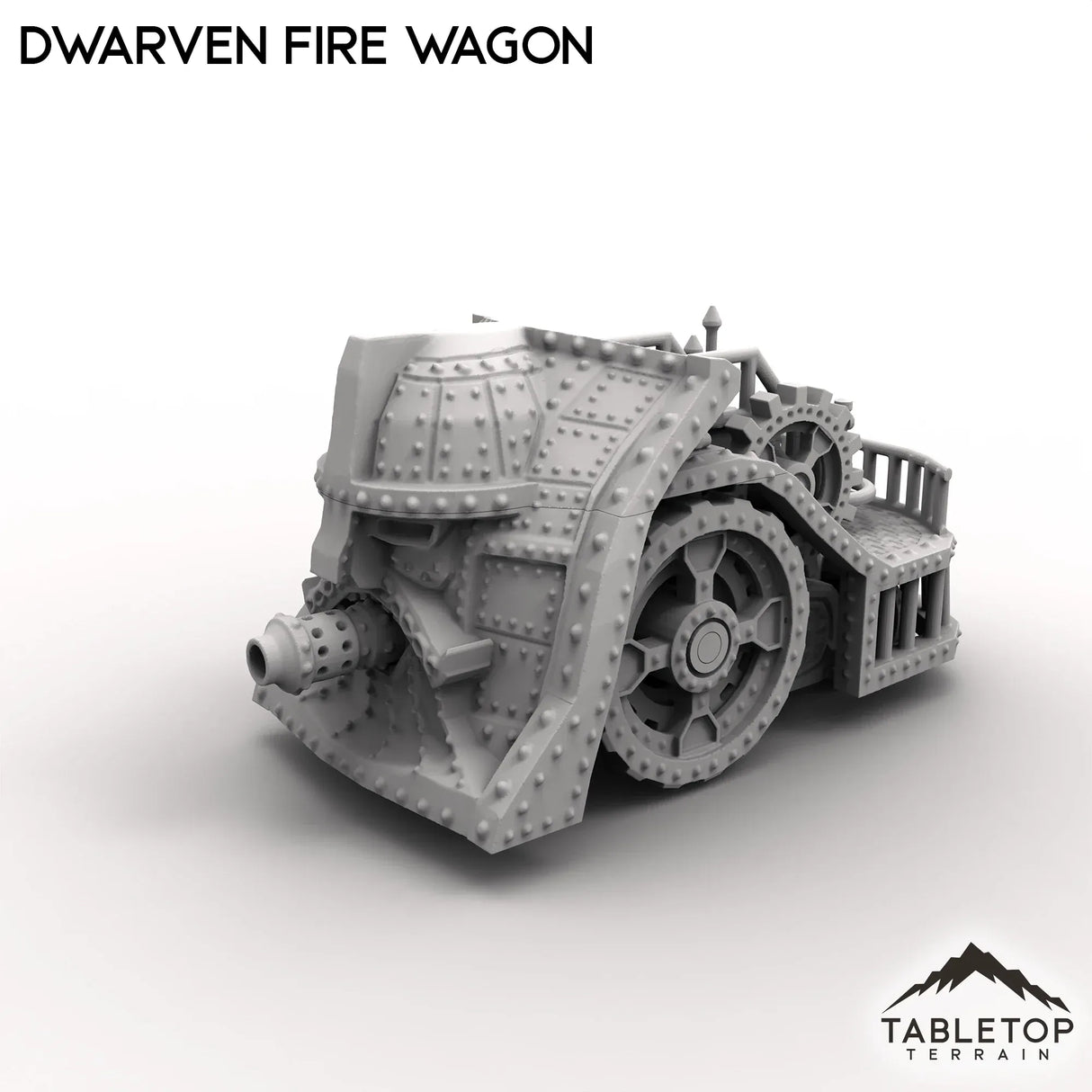 Tabletop Terrain Vehicle Dwarven Fire Wagon