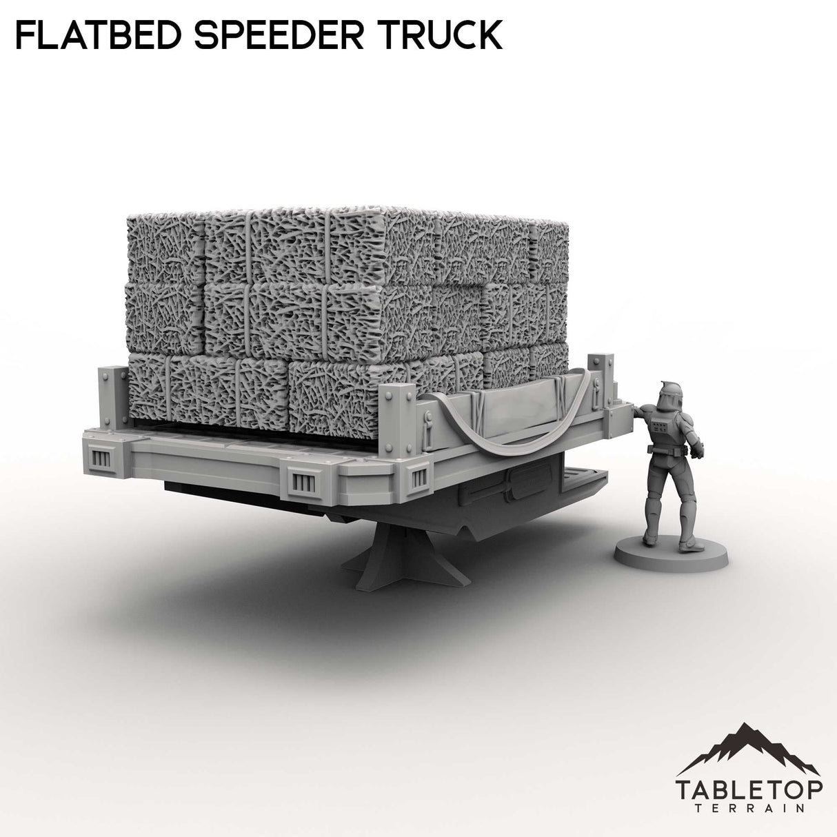 Tabletop Terrain Vehicle Flatbed Speeder Truck