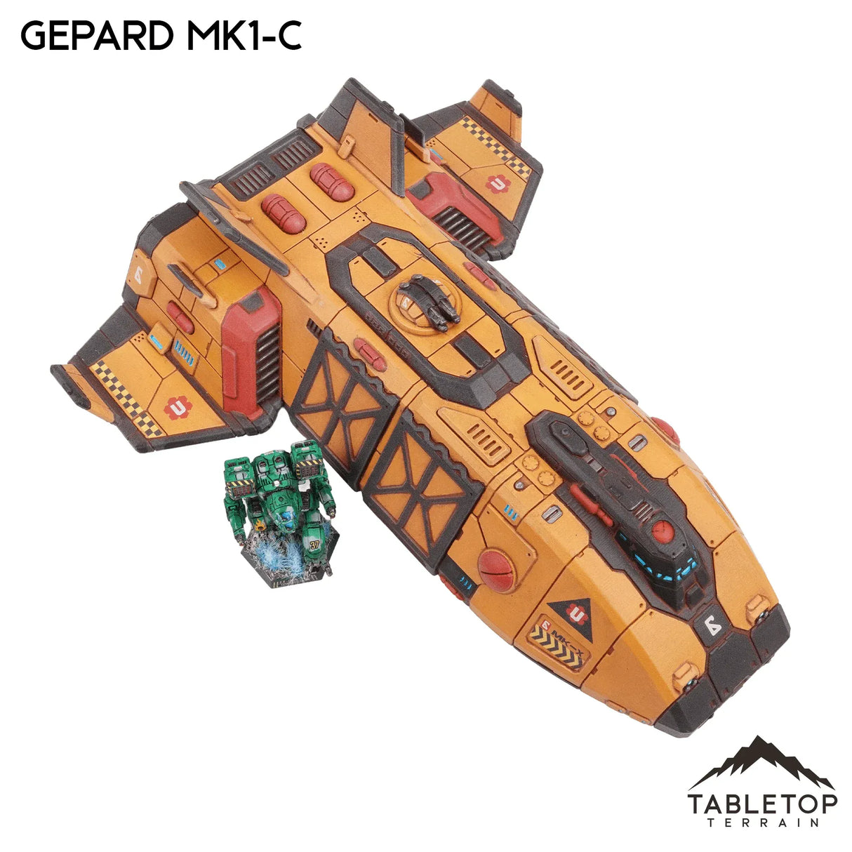 Tabletop Terrain Vehicle Gepard Dropship Mk1-C