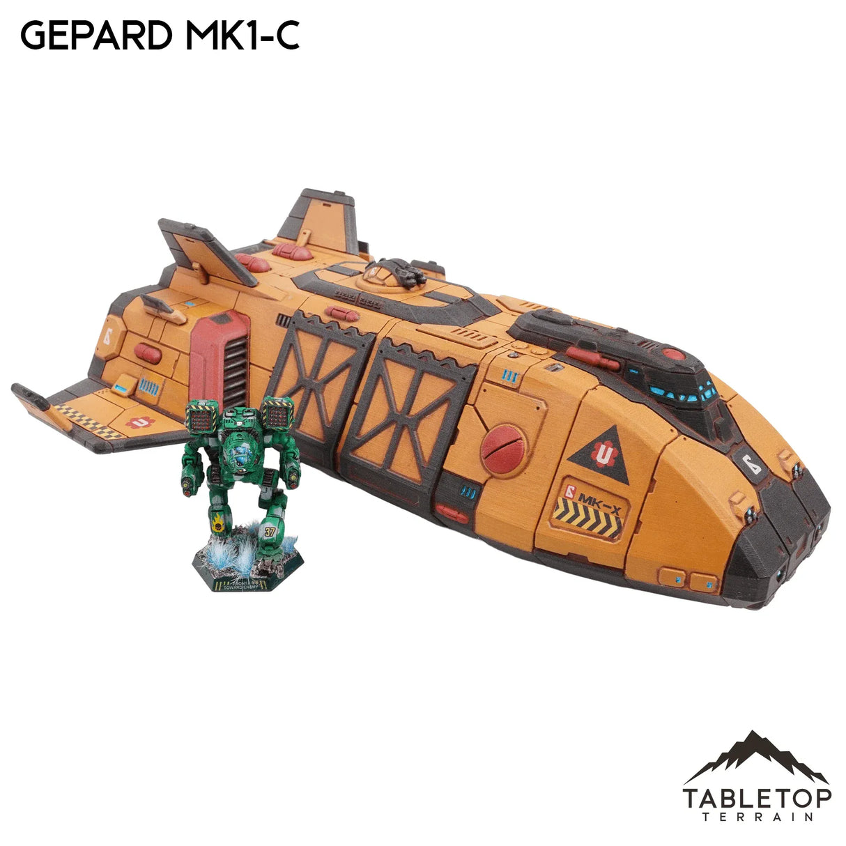 Tabletop Terrain Vehicle Gepard Dropship Mk1-C