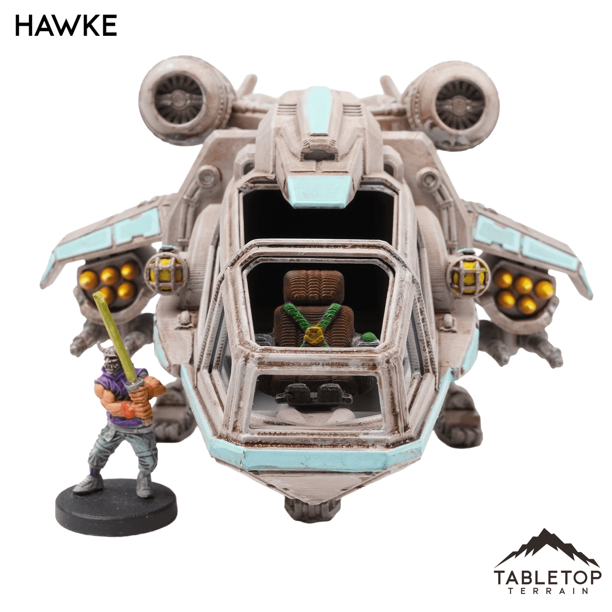 Tabletop Terrain Vehicle Hawke