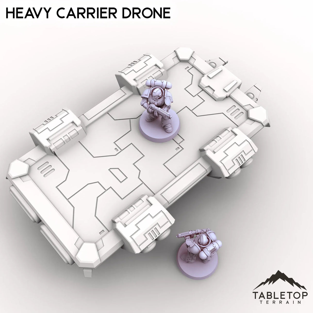 Tabletop Terrain Vehicle Heavy Carrier Drone