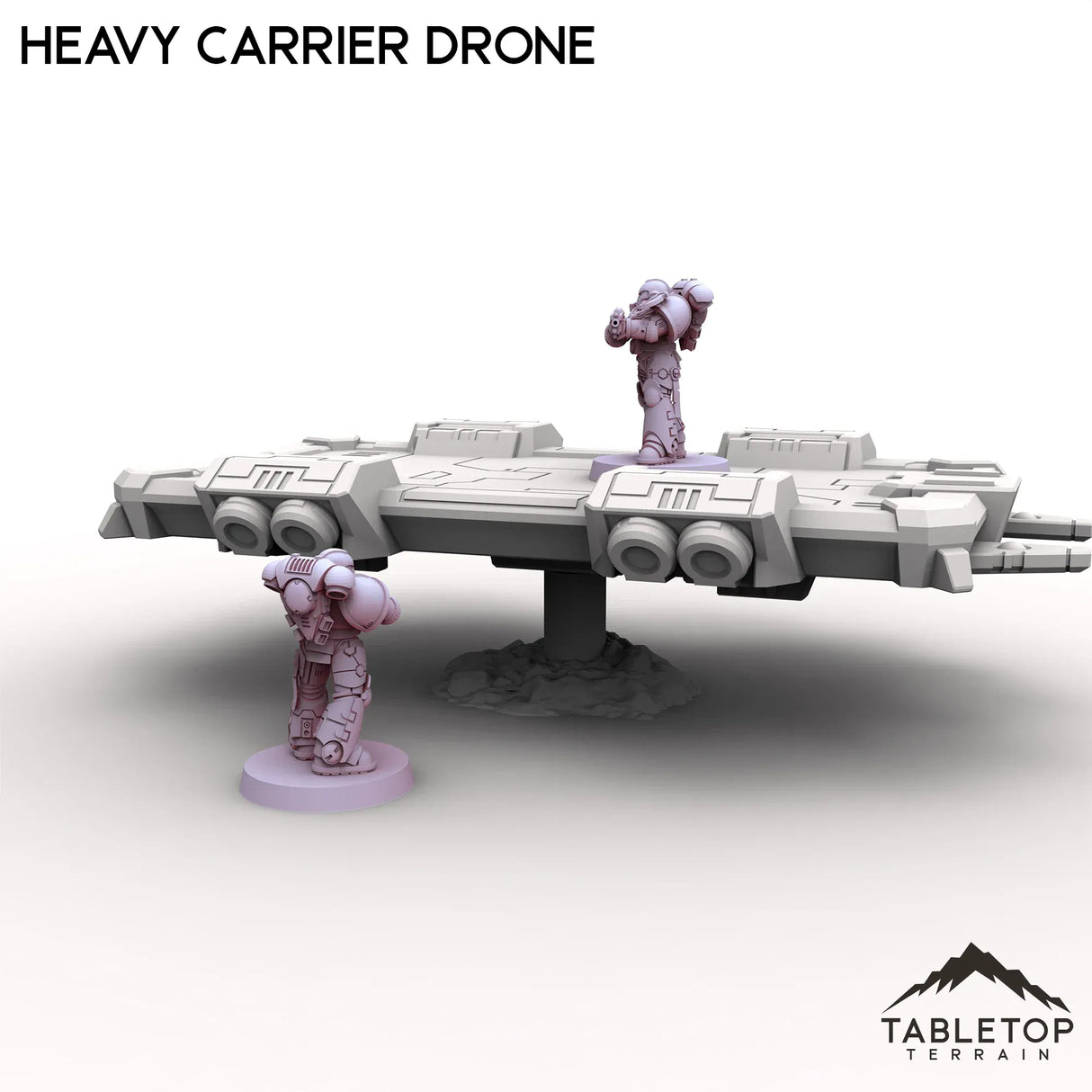 Tabletop Terrain Vehicle Heavy Carrier Drone