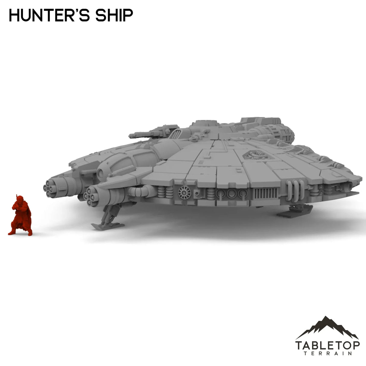 Tabletop Terrain Vehicle Hunter's Ship