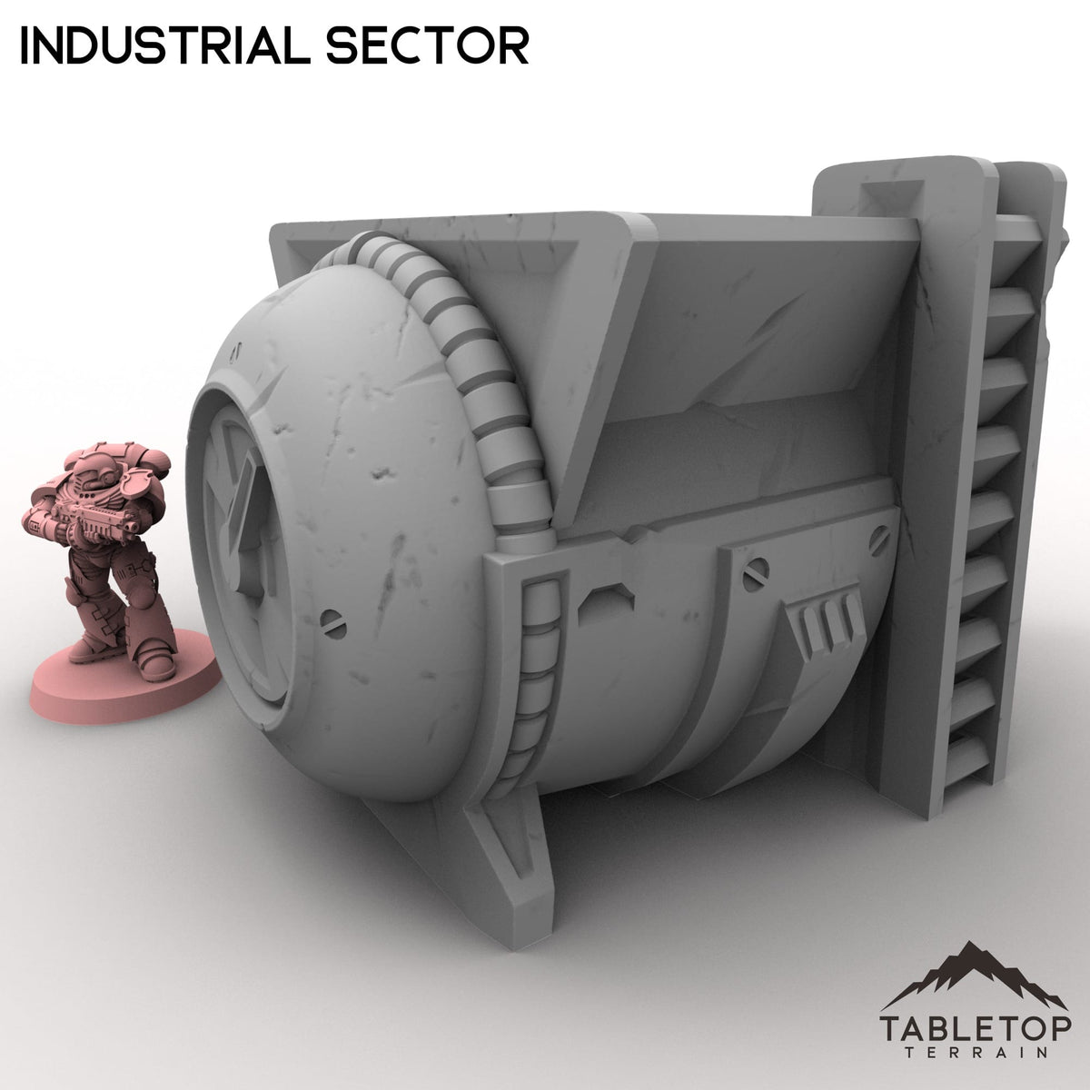 Tabletop Terrain Vehicle Industrial Sector
