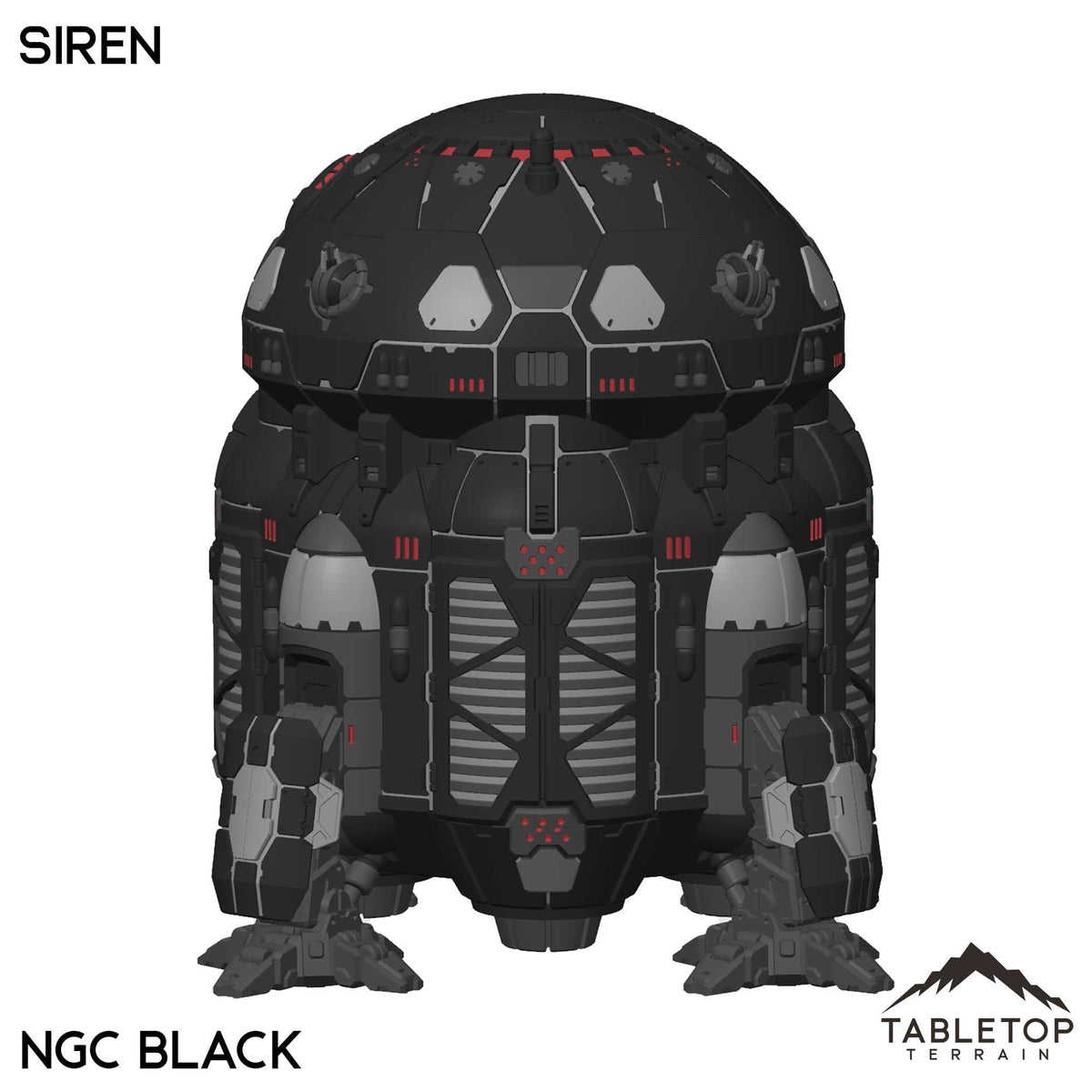 Tabletop Terrain Vehicle NextGen Color - Black Siren Dropship