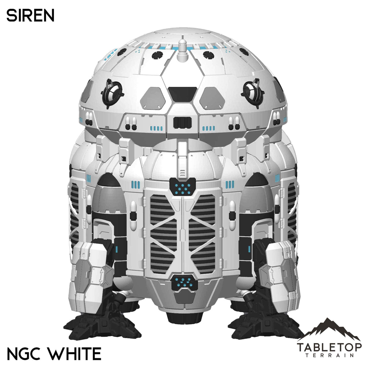 Tabletop Terrain Vehicle NextGen Color - White Siren Dropship