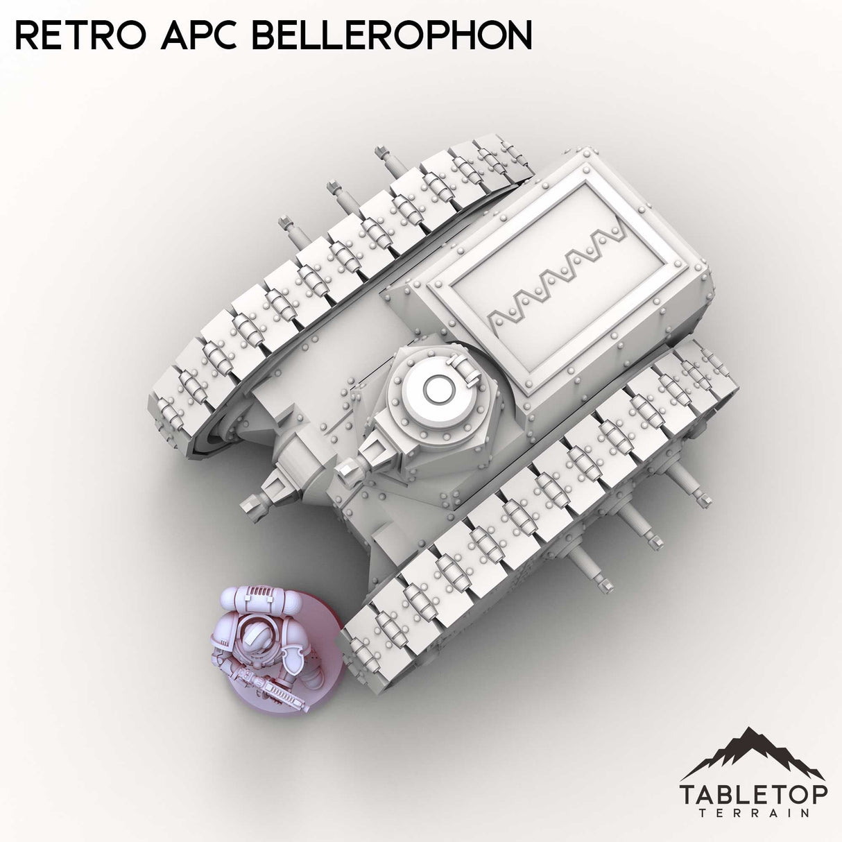 Tabletop Terrain Vehicle Retro APC Bellerophon