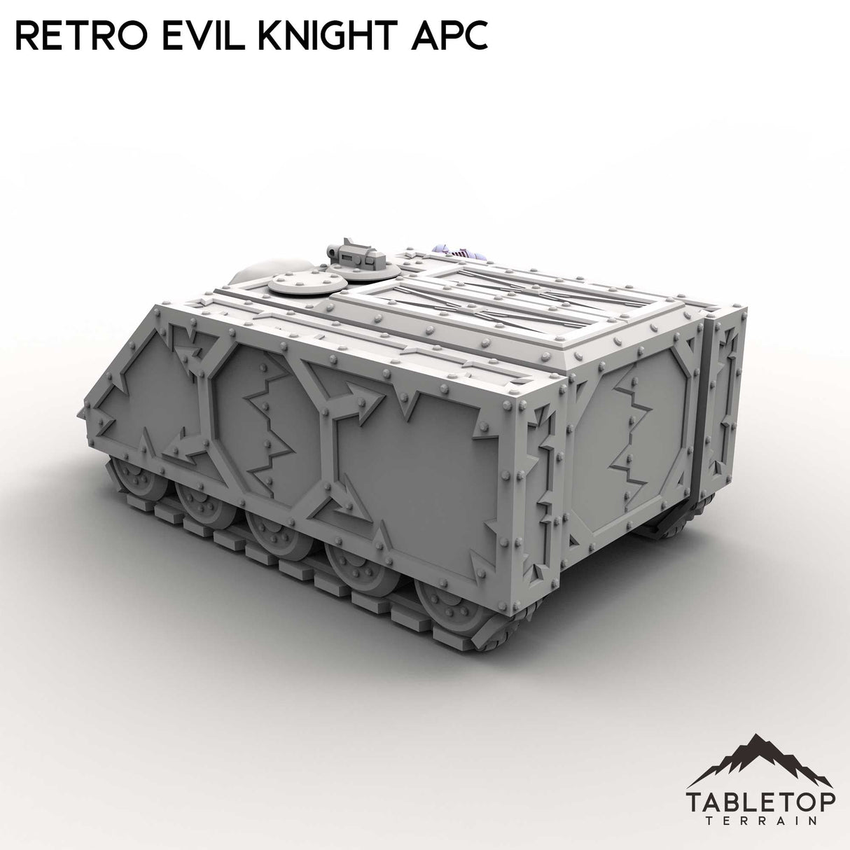 Tabletop Terrain Vehicle Retro Evil Knight APC