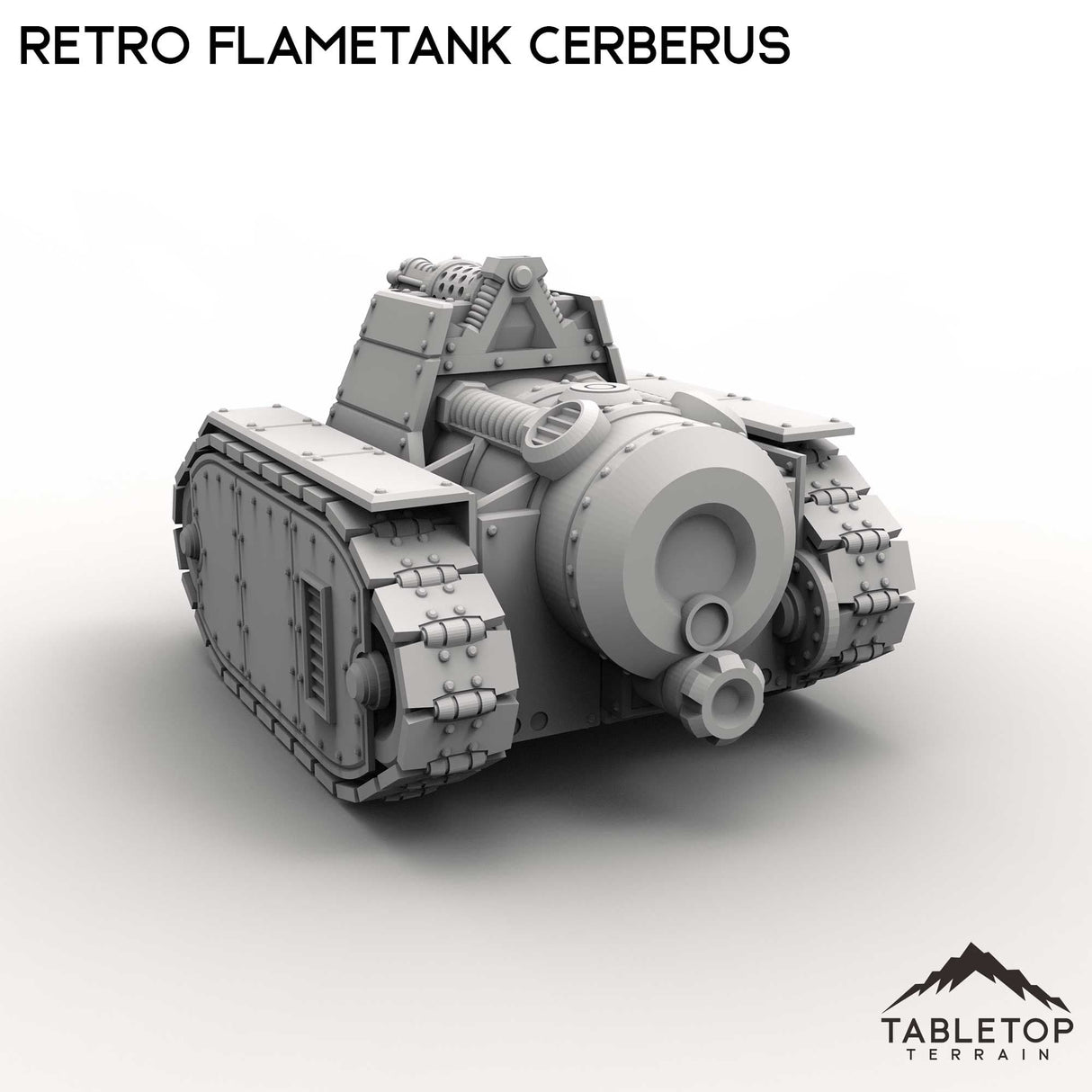 Tabletop Terrain Vehicle Retro Flametank Cerberus