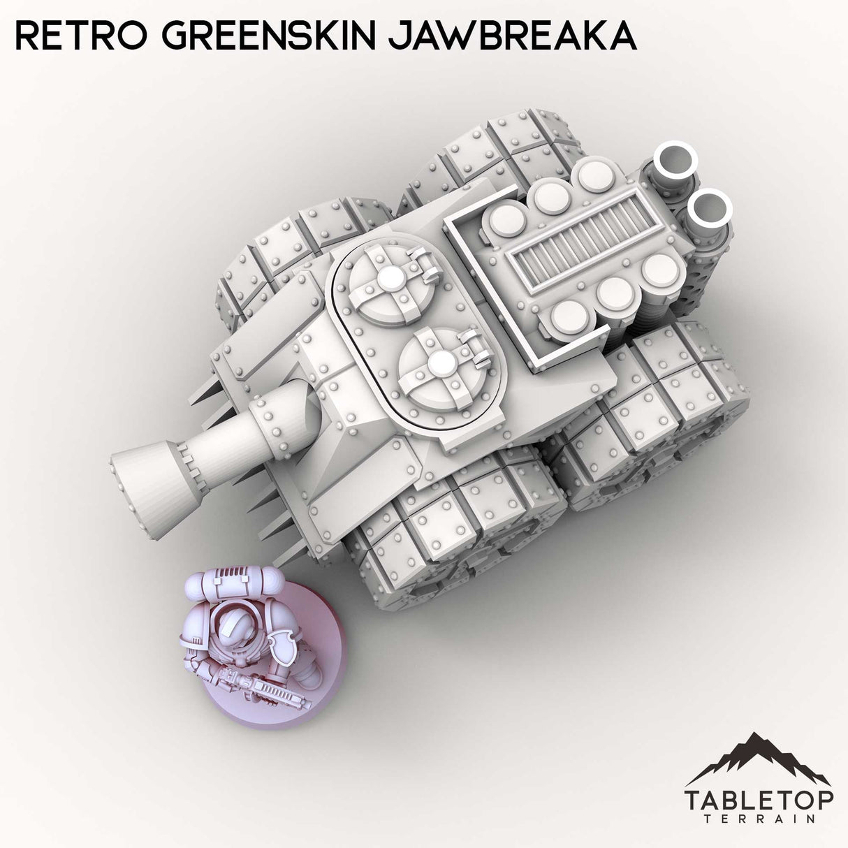 Tabletop Terrain Vehicle Retro Greenskin Jawbreaka