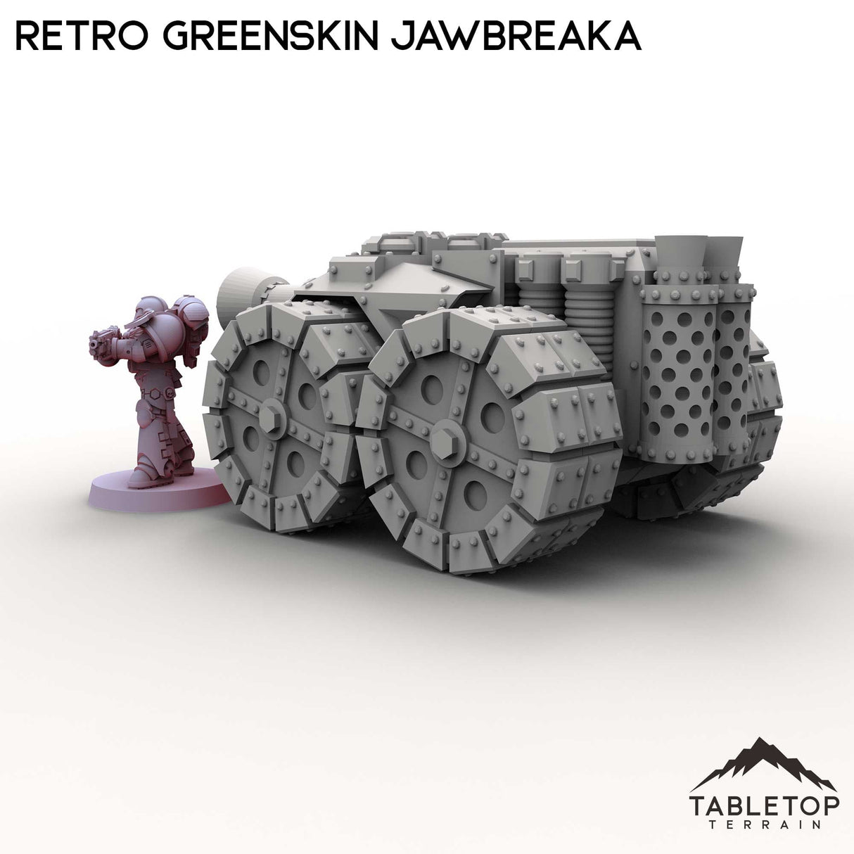 Tabletop Terrain Vehicle Retro Greenskin Jawbreaka