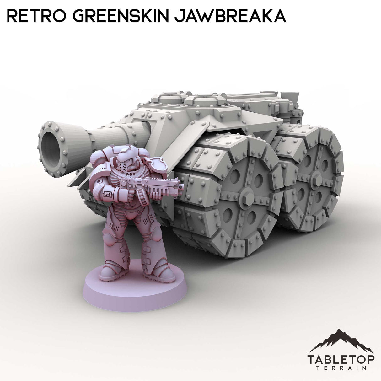 Tabletop Terrain Vehicle Retro Greenskin Jawbreaka