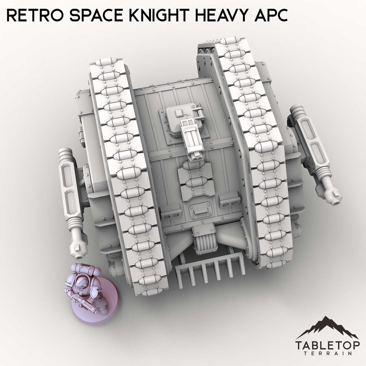 Tabletop Terrain Vehicle Retro Space Knight Heavy APC
