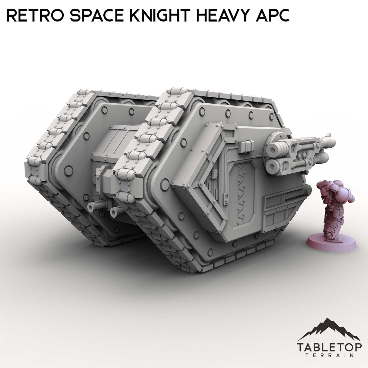 Tabletop Terrain Vehicle Retro Space Knight Heavy APC