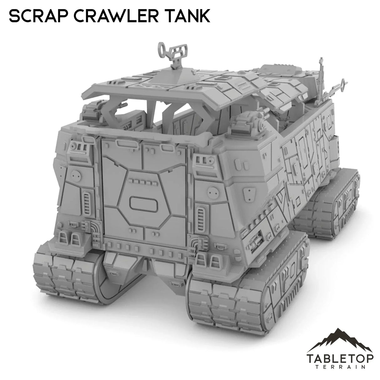 Tabletop Terrain Vehicle Scrap Crawler Tank