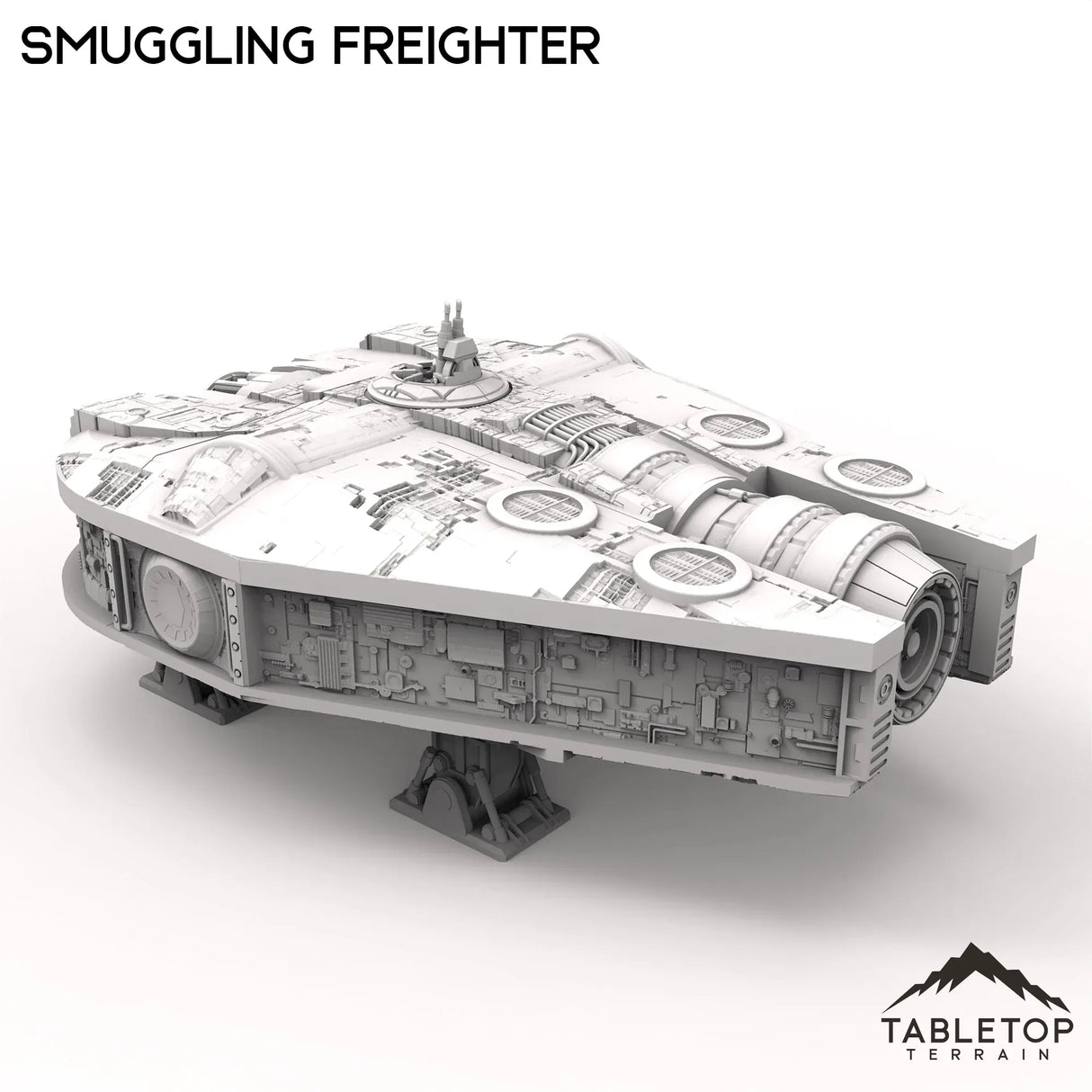 Tabletop Terrain Vehicle Smuggling Freighter