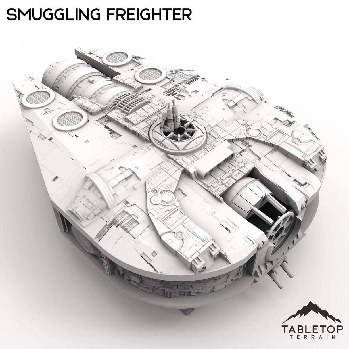 Tabletop Terrain Vehicle Smuggling Freighter